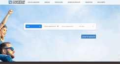Desktop Screenshot of consortium-immobilier.com